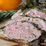 Herb Infused Marinated Lamb