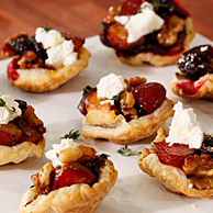 Feta, Olive and Chorizo Tart