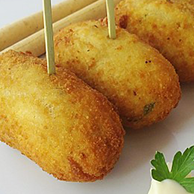 Sweet Corn and Cream Cheese Croquettes